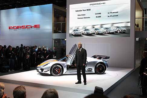 Detroit Auto Show Porsche